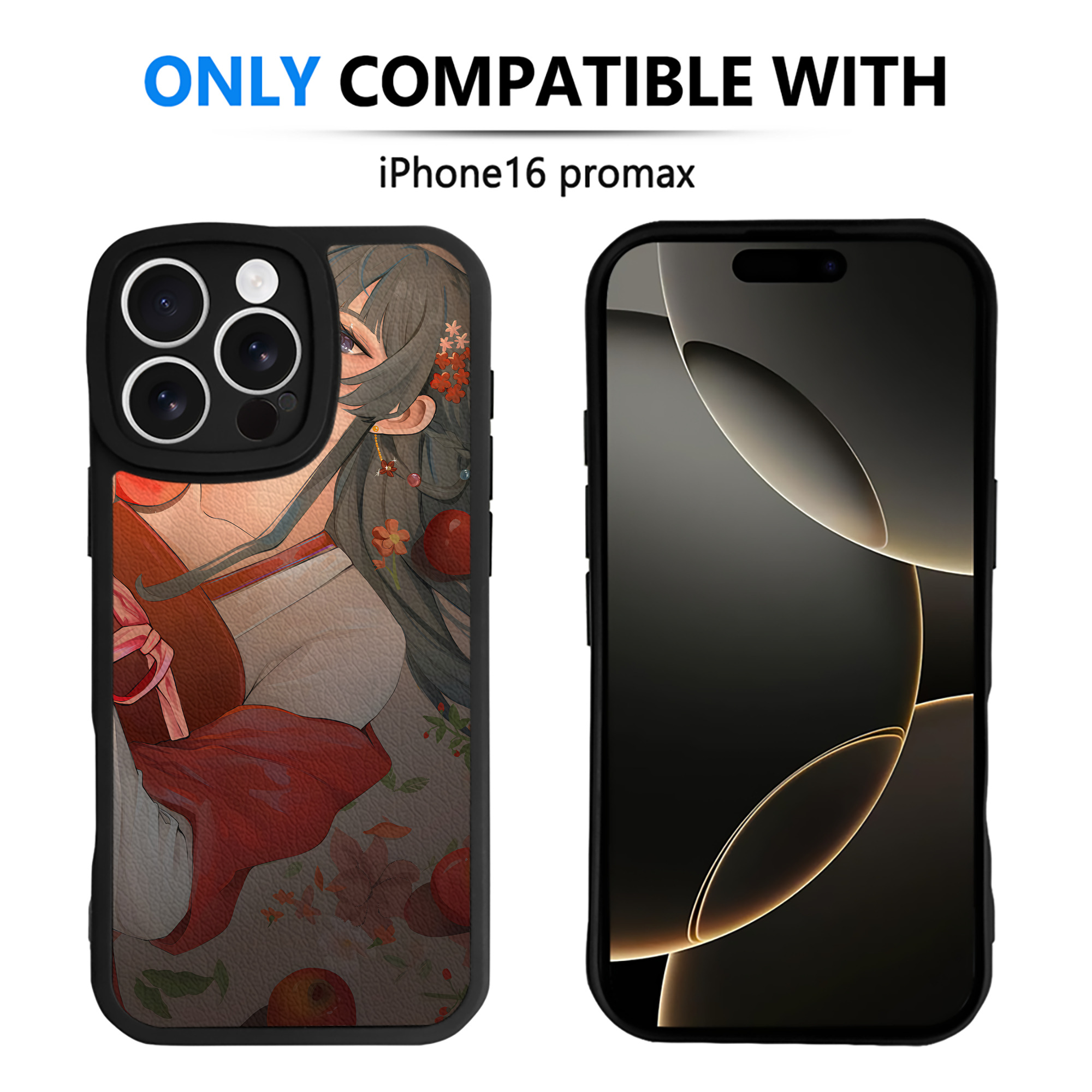 （画像用） 薬屋のひとりごと The Apothecary Diaries 【iPhone 16シリーズ対応】シリコンスマホケース（レザー調） 材質：シリコン